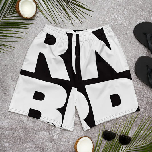 RUN BRP All-Over Print Unisex Athletic Long Shorts